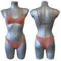 Bikini donna taglio moderno fantasia geometrica