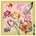 Foulard seta stampato soggetto Floreale