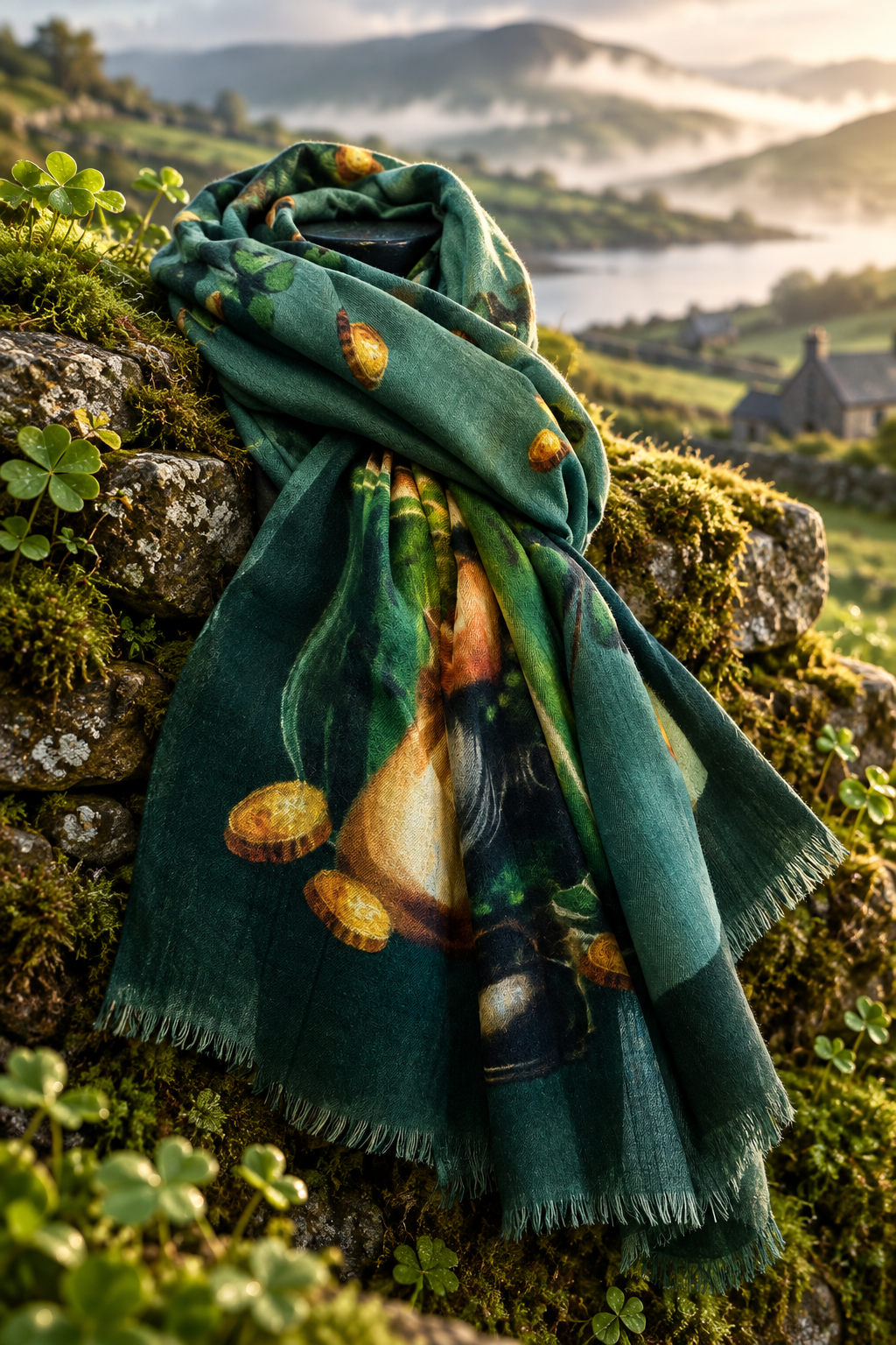Sciarpa Cashmere Gnomi Irlandesi - Lifestyle